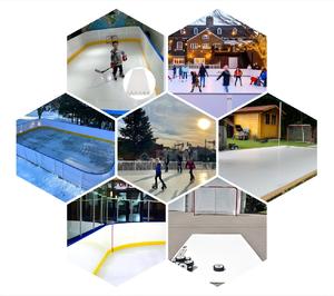 ลานสเก็ต uhmwpe แผ่นพลาสติก15มม. ลานสเก็ตน้ำแข็งฮอกกี้สังเคราะห์ - Product Image 6