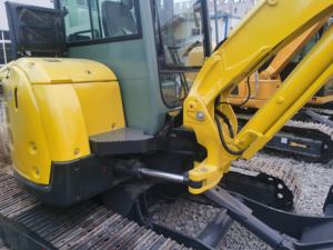 Mini-excavatrice sur chenilles Yanmar Vio35 d'occasion, 3,5 tonnes, d'origine japonaise, avec boîte de vitesses et engrenages - Mini-pelle agricole - Product Image 5