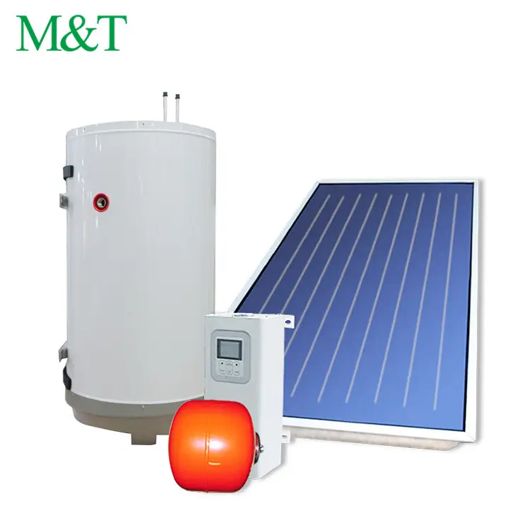 100l de calentador de agua solar dividido con aire uso combinado hogar calefacción del tanque de agua