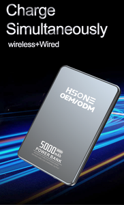 C148A Banco <span class=keywords><strong>de</strong></span> Energía Magnético Ultrafino <span class=keywords><strong>de</strong></span> 7.3mm con Indicador LED, Diseño <span class=keywords><strong>de</strong></span> Logotipo Personalizado Gratuito para 5000mAh <span class=keywords><strong>de</strong></span> Energía Portátil - Product Image 5