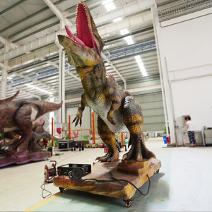 Modelo <span class=keywords><strong>de</strong></span> dinosaurio <span class=keywords><strong>de</strong></span> metal <span class=keywords><strong>de</strong></span> simulación realista gigante <span class=keywords><strong>de</strong></span> tamaño real con control remoto para uso en centros comerciales y parques <span class=keywords><strong>de</strong></span> aventura - Product Image 3