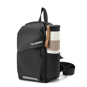 Bolsos Cruzados y de Hombro Unisex al por Mayor, Elegantes, de Gran Capacidad, Estilo Urbano Minimalista, con Cierre de Cremallera de Nailon - Product Image 3