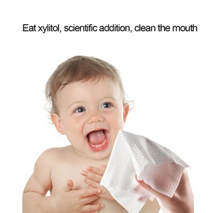 Vente directe d'usine, lingettes antibactériennes sans alcool, écologiques, extra douces, jetables, emballées individuellement, marque privée - Product Image 4