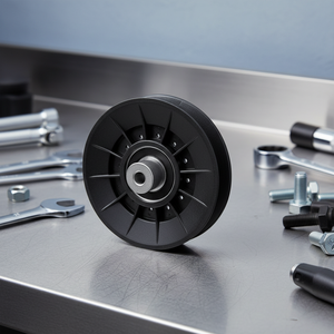 En vente Pièces de tondeuse <span class=keywords><strong>Poulie</strong></span> de renvoi <span class=keywords><strong>Poulie</strong></span> de tondeuse à gazon en plastique noir AM134502 <span class=keywords><strong>Poulie</strong></span> de renvoi plate - Product Image 6