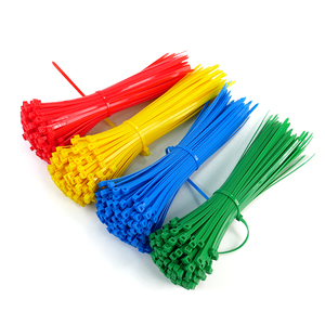 كابلات أسلاك ربط كبل ملون من النايلون البلاستيكي مقاوم للماء عالي الجودة - Product Image 2