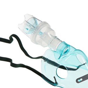 Bolsa de depósito de máscara de oxígeno médica transparente suministrada de fábrica con tubo de fuente de alimentación manual incluido - Product Image 3