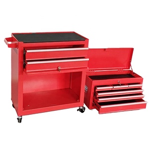 Gabinete de Carro para Herramientas de Garaje de Acero Inoxidable con 8 Cajones de Gran Capacidad y Alfombrilla Antideslizante, Venta al por Mayor de Fábrica - Product Image 6