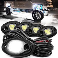 Luces LED para Camiones y Vehículos Todoterreno, Impermeables IP68, Aluminio Aeronáutico, Luz Blanca Pura de 6000K, Ajuste Universal para RV, UTV