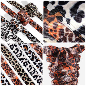 WEGOODZF Custom 2 cm nastro di raso piatto lacci 4/5 pollici colorati in seta di poliestere per scarpe da donna con zeppa - Product Image 5