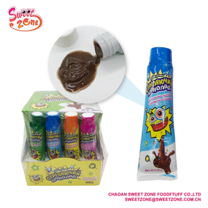 Tubo de pasta de dientes multicolor de dibujos animados, crema para <span class=keywords><strong>Chocolate</strong></span>, dulces - Product Image 3