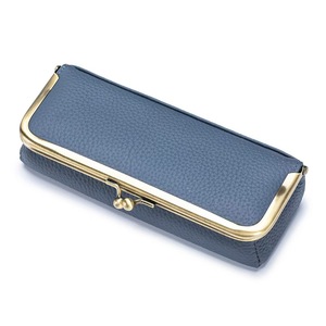Étui à lunettes en cuir, trousse à crayons tendance avec fermeture à pression, porte-monnaie portable pour femmes - Product Image 5