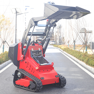 Huada Uitzonderlijke Kwaliteit Kubota Skid Steer Loaders Hoge Prestaties Premium Bouw Volledig Hydraulisch Systeem 4x4 Wiel Pomp Motor - Product Image 4