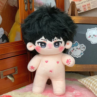 Peluches personnalisées en gros de personnages de dessins animés et de jeux OEM/ODM 20cm en tissu peluche super doux et écologique pour la décoration intérieure KPOP