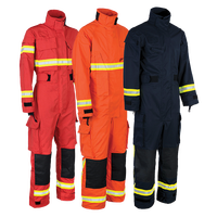 Fournisseur de vêtements EPI EN 11612 Standard Industrial Mining Construction FR FRC Salopette ignifuge ignifuge Combinaison