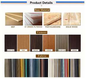 Armoire en bois moderne avec tringle de suspension et étagères réglables multi-tiroirs Meubles de maison durables et écologiques - Product Image 6