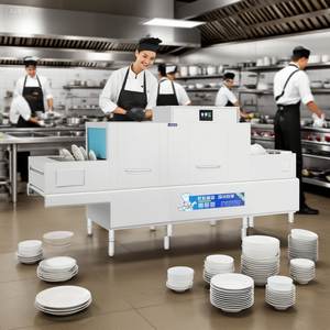 Convoyeur de stérilisation professionnel lave-<span class=keywords><strong>vaisselle</strong></span> commercial cantines hôtel cuisine lave-<span class=keywords><strong>vaisselle</strong></span> industriel - Product Image 2