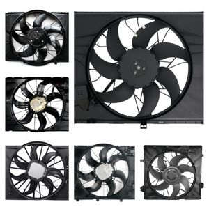 Ensemble de ventilateur de refroidissement de condenseur de radiateur de système de refroidissement adapté pour Mercedes Benz Sprinter 2016-2017 - Product Image 2