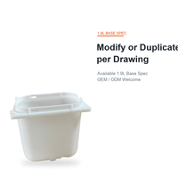 Fabricant de Pots à Sauce Personnalisés OEM, Pot à Condiment avec Pompe de Qualité Alimentaire 1,9 L pour Restaurant, Fast-Food, Bar à Salades