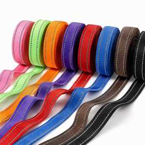 Cinta Tejida Reflectante con Aspecto de Nylon de 15-25 mm, Color Personalizado, Correa Texturizada de Alta Densidad para Mochila, Cámara, Correa para Mascotas, Accesorios - Product Image 1
