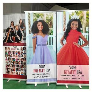 Retractable 80x200cm <b>Banner</b> Stand with Custom Printing for Advertising and Sports Events - Product Image 2