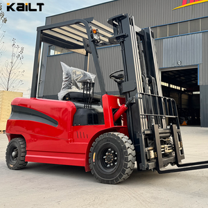 מכשיר חוסך מקום בעל יכולת תמרון גבוהה במעבר צר עבור צרכי אחסון במחסנים קומפקטיים - מלגזה חשמלית - Product Image 1