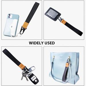 Cadeau promotionnel pas cher, porte-clés personnalisé en nylon pour moto, voiture, escalade, cordon de poignet en polyester, porte-clés de poignet - Product Image 6