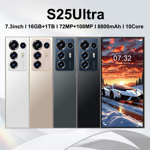 Original S25 Ultra 5 gam <span class=keywords><strong>Android</strong></span> điện thoại với 7.3 inch HD màn hình <span class=keywords><strong>MTK</strong></span> Bộ vi xử lý mở khóa thông minh các tính năng nhận dạng khuôn mặt - Product Image 5