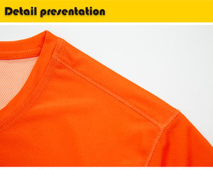 เสื้อยืดผู้ชาย แห้งเร็ว ระบายอากาศดี ทรงปกติ ผ้าทอ น้ำหนักเบา สไตล์ซาฟารี แขนสั้น ไม่ยับ สีพื้น สำหรับฤดูร้อน - Product Image 5