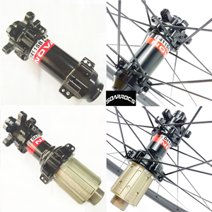 Moyeu de vélo de route avant SoarRocs, seulement 330g, <span class=keywords><strong>Novatec</strong></span> D411SB D412SB, 6 boulons, blocage central, 24 trous, tirage droit, alliage, moyeu de vélo de montagne - Product Image 6