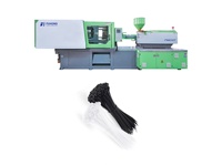 Attache de câble en nylon en plastique PA PA66 autobloquant à vitesse rapide faisant la machine