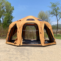 Carpa Inflable Redonda Estilo Palacio con Bomba Gratuita