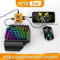 Gamwing M10 Sans fil 3-en-1 Clavier Souris Convertisseur de jeu M10 pour Android & IOS Accessoires de jeu en plastique
