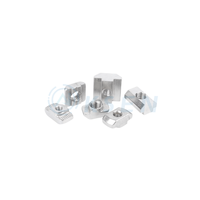 Écrou en T en acier inoxydable 304, type 20/30/40/45, norme européenne et nationale, écrou coulissant pour profilé en aluminium, tête de marteau en forme de navire