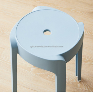 Vente en gros de tabourets en plastique au <span class=keywords><strong>design</strong></span> exquis Chaises de <span class=keywords><strong>cuisine</strong></span> modernes Chaises d'activités de plein air multifonctionnelles - Product Image 4