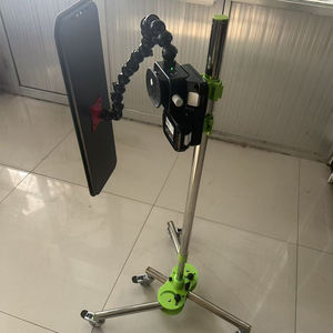 18V Wiederaufladbare Akku-Dellenlampe mit 9 LED-Streifen, Verstellbare Autoreparaturlampe mit Rädern - Product Image 5