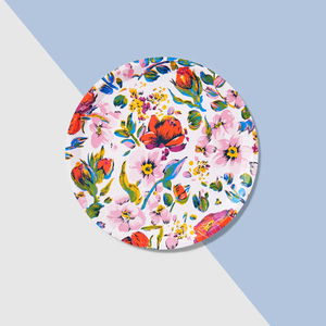 Juego de Vajilla Personalizado con Tema Floral para Fiesta de Té, Platos de Papel Biodegradables, Platos de Papel Ecológicos, Artículos para Fiestas - Product Image 5