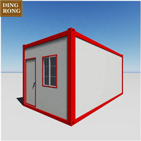 Conteneur de logement portable pour jardin, économique, de haute qualité, préfabriqué de luxe, avec escalier, livraison en kit