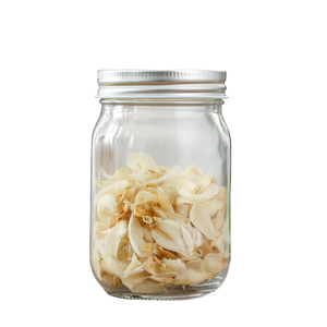 Stoples Kaca Pabrik Cina dengan Tutup - 150ml, 250ml, 300ml, 750ml, 1000ml, 1500ml Stoples Kaca dengan Tutup Logam Emas - Product Image 2