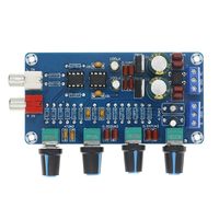 XH-M164 NE5532 Stereo Ön Amplifikatör Ton Kartı Değiştirme AUDL OEM OEMo 4 Kanal Amplifikatör Kontrol Devresi 105x54mm