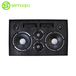 Sennuopu SK-8 âm thanh xe hơi loa <span class=keywords><strong>tweeter</strong></span> <span class=keywords><strong>midrange</strong></span> Bass woofer 3 cách loa cho xe ô tô nhôm 12V phổ loa bộ CN; gua - Product Image 5