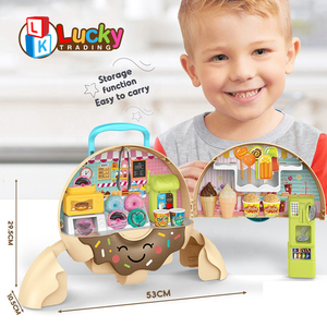 Jouets <span class=keywords><strong>de</strong></span> <span class=keywords><strong>cuisine</strong></span> en plastique Lucky Toys pour enfants <span class=keywords><strong>de</strong></span> 2 à 4 ans - Jeu d'imitation DIY pour faire des glaces/gâteaux/desserts, jouet <span class=keywords><strong>de</strong></span> fête pour enfants d'âge préscolaire - Product Image 3