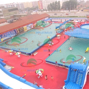 Parc aquatique Portable, cadre de jeu d'été, <span class=keywords><strong>pour</strong></span> adultes, <span class=keywords><strong>piscine</strong></span> - Product Image 3