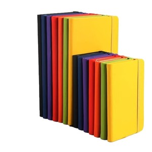 Carnet A6 personnalisable en cuir PU, couverture rigide, petit format, journal en cuir PU pas cher, agenda professionnel pour fournitures scolaires - Product Image 1