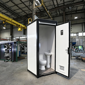Les toilettes portatives et mobiles de conteneur sont fortement appropriées pour l'usage aux chantiers de construction et dans des secteurs suburbains extérieurs. - Product Image 4