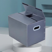 Maille logistique de caisse de conteneur de stockage écologique empilable pliable pliable pliable en polypropylène recyclable durable