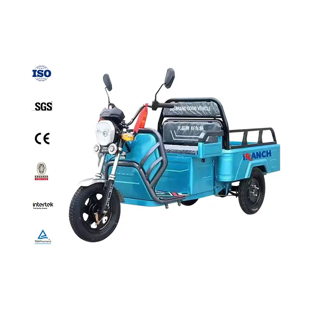 2023 Wholesale Mobility Electric Tricycle E Scooter Disabled People Three Wheel Bicycle 2 Passenger Electric Scooter For Sale