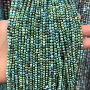 Perles rondes en pierre naturelle de haute qualité de 2-3 mm, quartz fumé, pierres précieuses multicolores, brin pour la création de bijoux DIY, bracelet, collier - Product Image 4