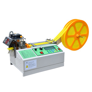 Computer Automatic Cold-Cut Tape & Hot-Cut Machine for Elastic Band Zipper Webbing <b>Ribbon</b> PVC Cutting - Product Image 4