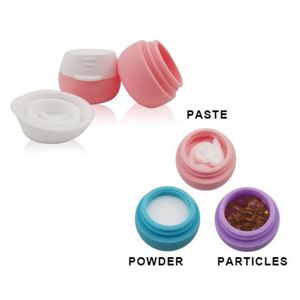 Juego de Envases de 30 ml con Logotipo Personalizado para Artículos de Aseo, Kit de Tarros para Crema de Manos y Maquillaje, Botellas de Viaje de Silicona a Prueba de Fugas - Product Image 1