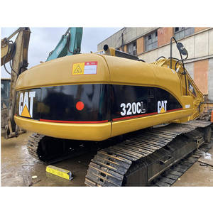 Excavadora sobre orugas Cat320cl usada de 20 toneladas, excavadora de segunda mano con motor y bomba de componentes básicos en buenas condiciones - Product Image 1